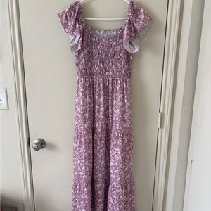 Floral maxi dress